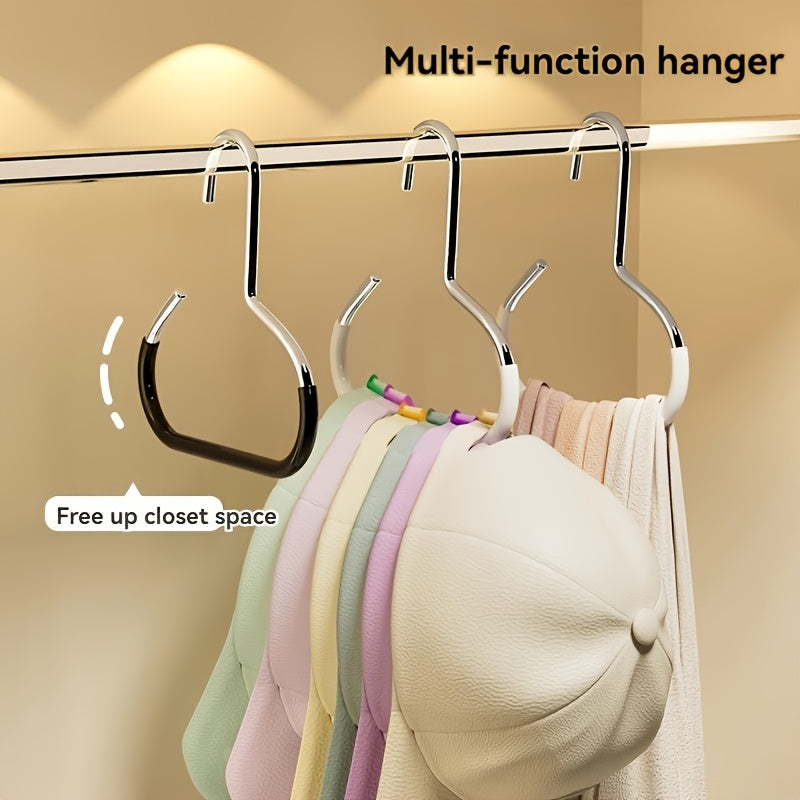 Pc Hat Hanger, Holds 8 Caps, No-Trace Home Storage Rack